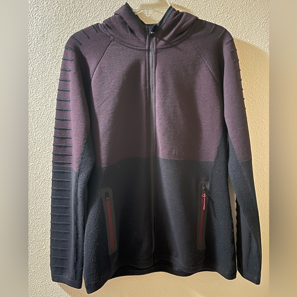 Smartwool Women's Jacket - Black and Dark Purple